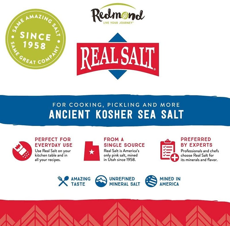 REDMOND Real Kosher Salt, 16 Ounce Pouch (3 Pack) - Image 4